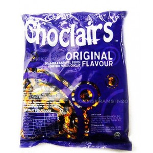 Cadbury Choclairs Caramel Refill Bag 180pp