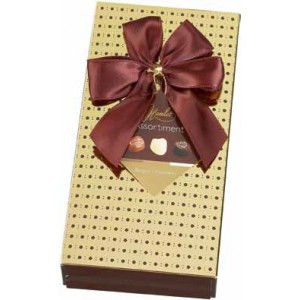 Hamlet Image Line Brown Box w Bow 125g