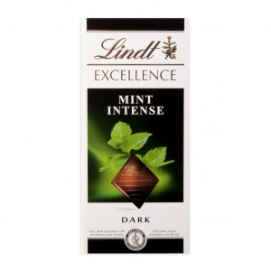 Lindt Excellence Mint Dark Chocolate Tablet 100g