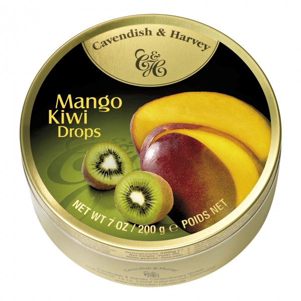 C&amp;H Mango Kiwi Drops 200g - Kaimay Confectionery &amp; Liqueur