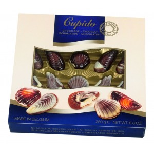 Cupido Seashells with Hazelnut Filling 250g